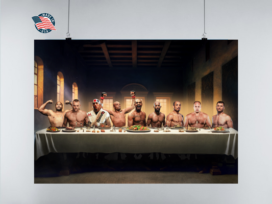 UFC Goat's Last Supper Poster