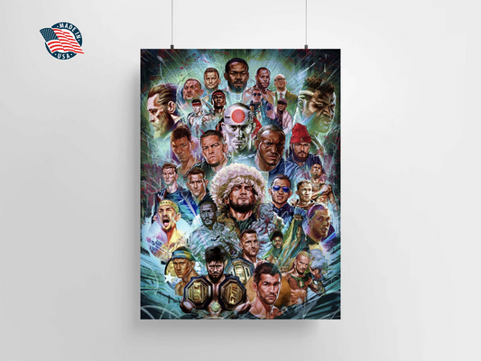 UFC Avengers Poster